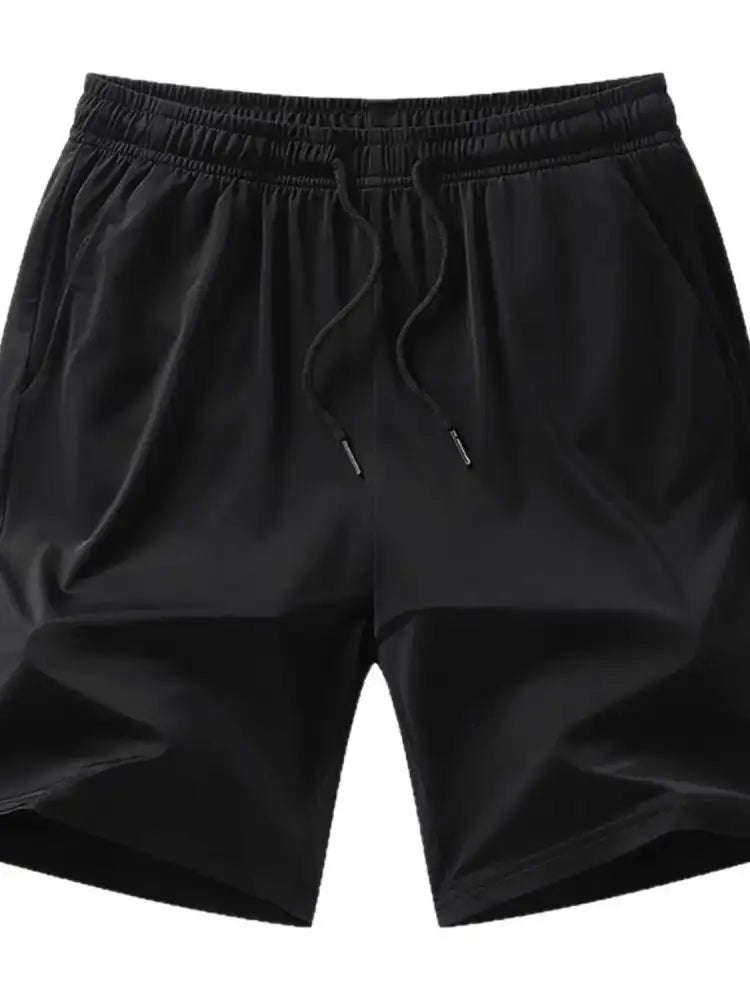 Men’s Plus Size Drawstring Pocketed Shorts