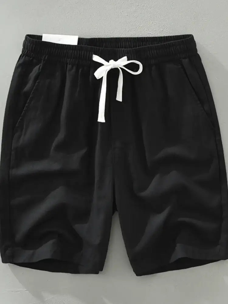 Men’s Plus Size Drawstring Pocketed Shorts