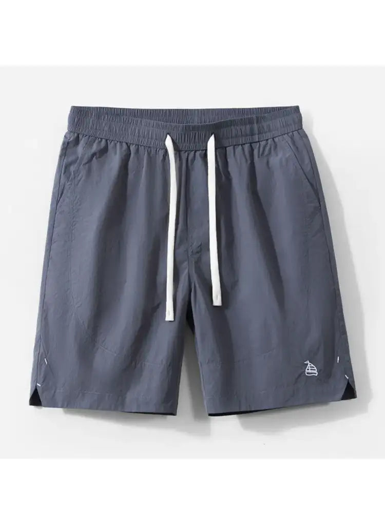 Men’s Plus Size Drawstring Pocketed Shorts
