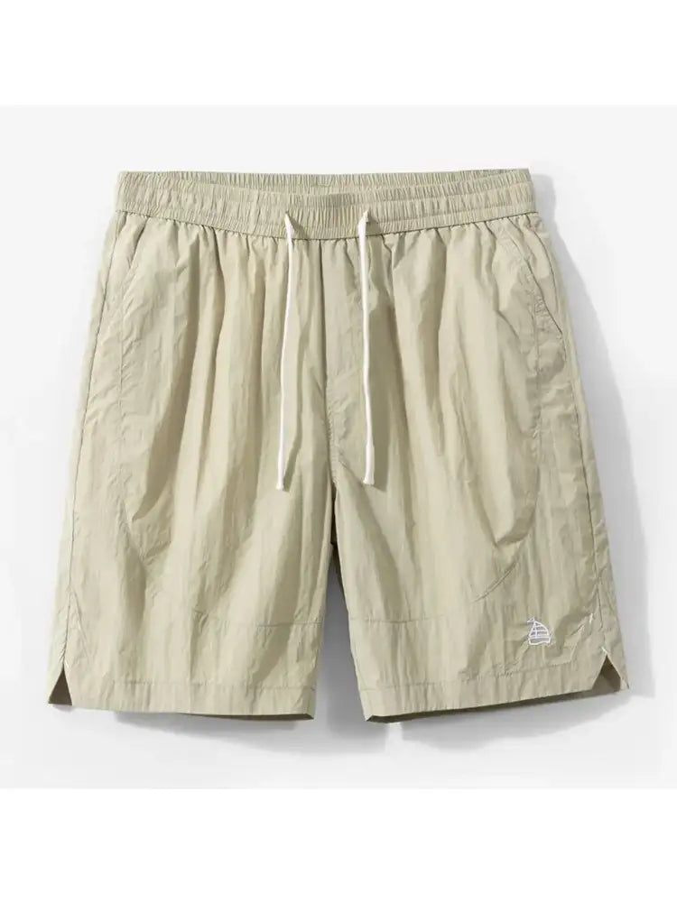 Men’s Plus Size Drawstring Pocketed Shorts
