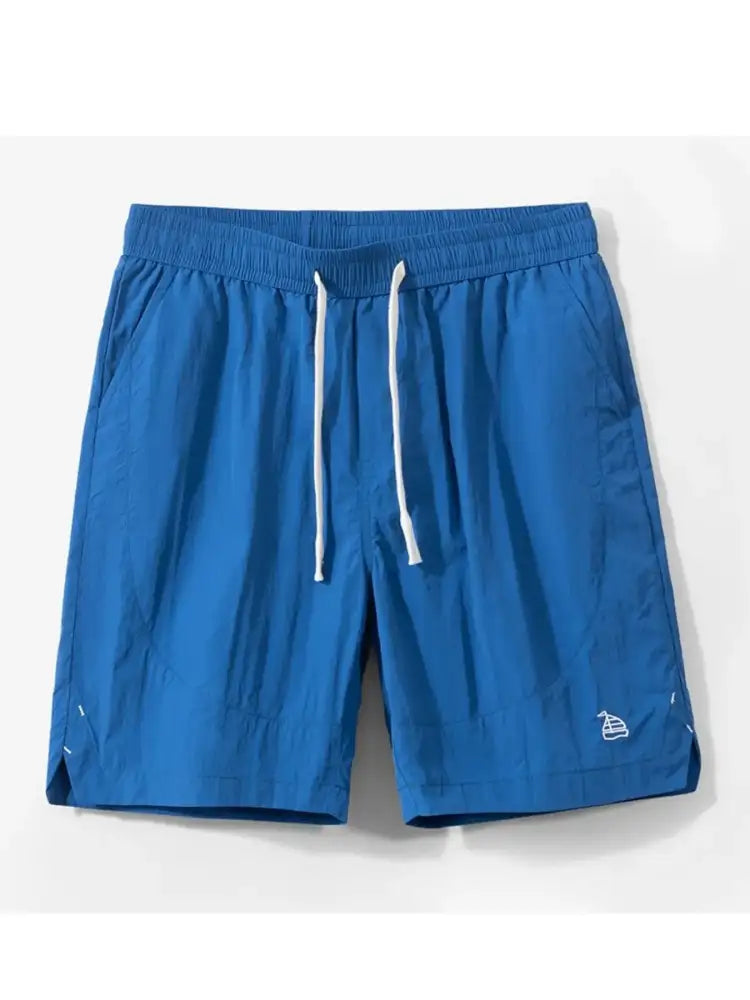 Men’s Plus Size Drawstring Pocketed Shorts