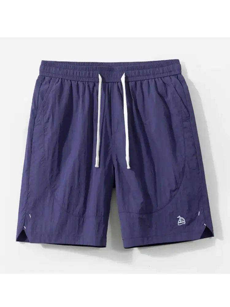 Men’s Plus Size Drawstring Pocketed Shorts