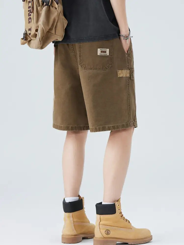 Men’s Plus Size Drawstring Shorts