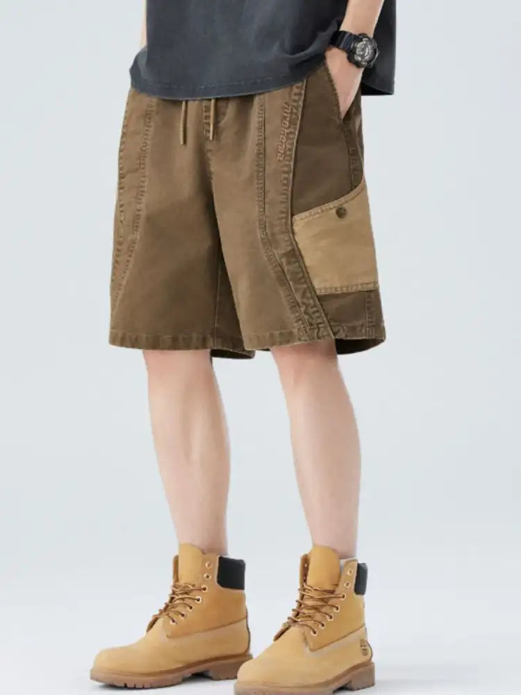 Men’s Plus Size Drawstring Shorts