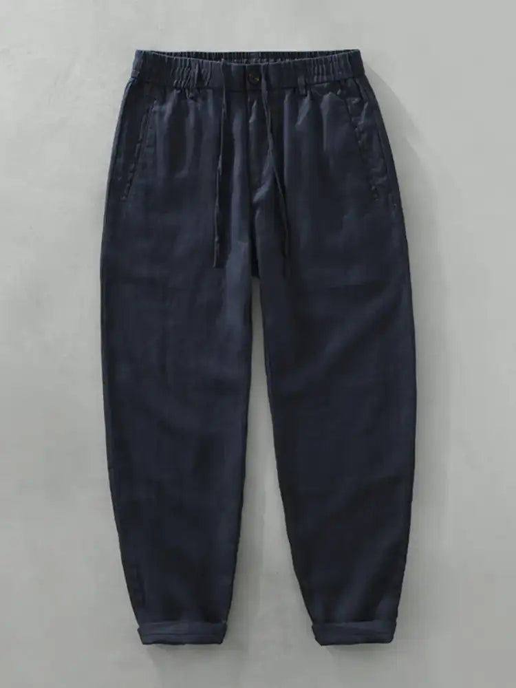 Men’s Plus Size Drawstring Wide Leg Pants