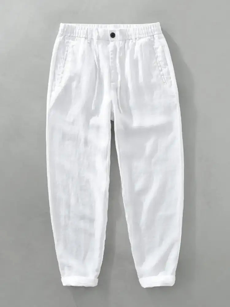 Men’s Plus Size Drawstring Wide Leg Pants