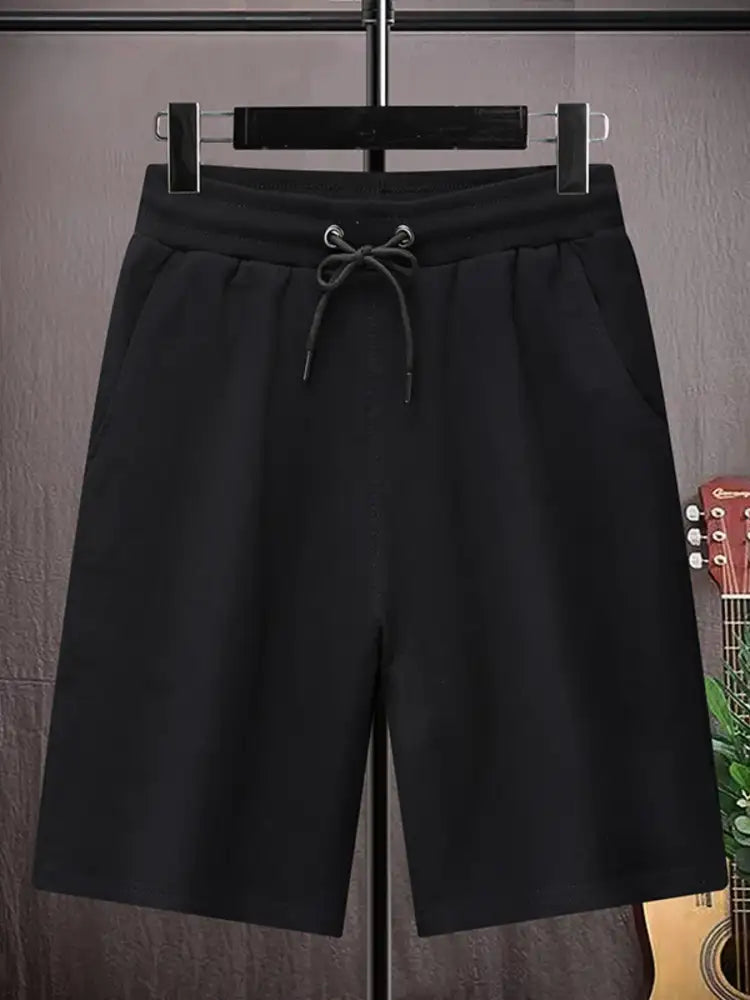 Men’s Plus Size Drawstring Wide Leg Shorts