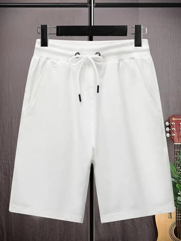 Men’s Plus Size Drawstring Wide Leg Shorts