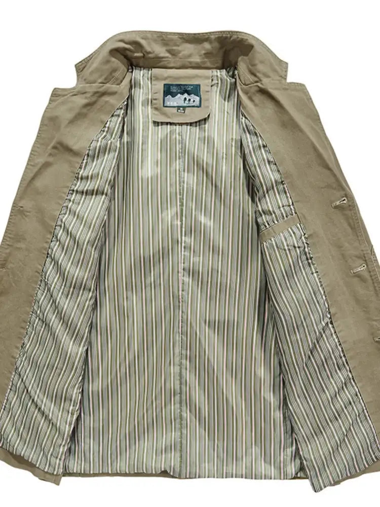 Men’s Plus Size Lapel Collar Button Up Blazer