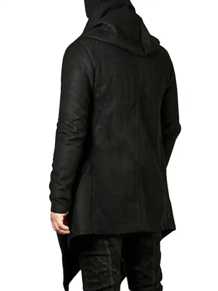 Men’s Plus Size Long Sleeve Hooded Coat