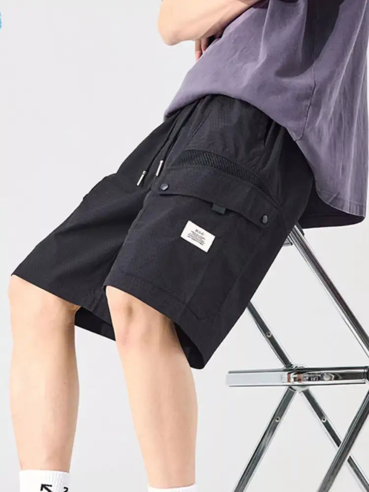 Men’s Plus Size Loose Fit Cargo Shorts