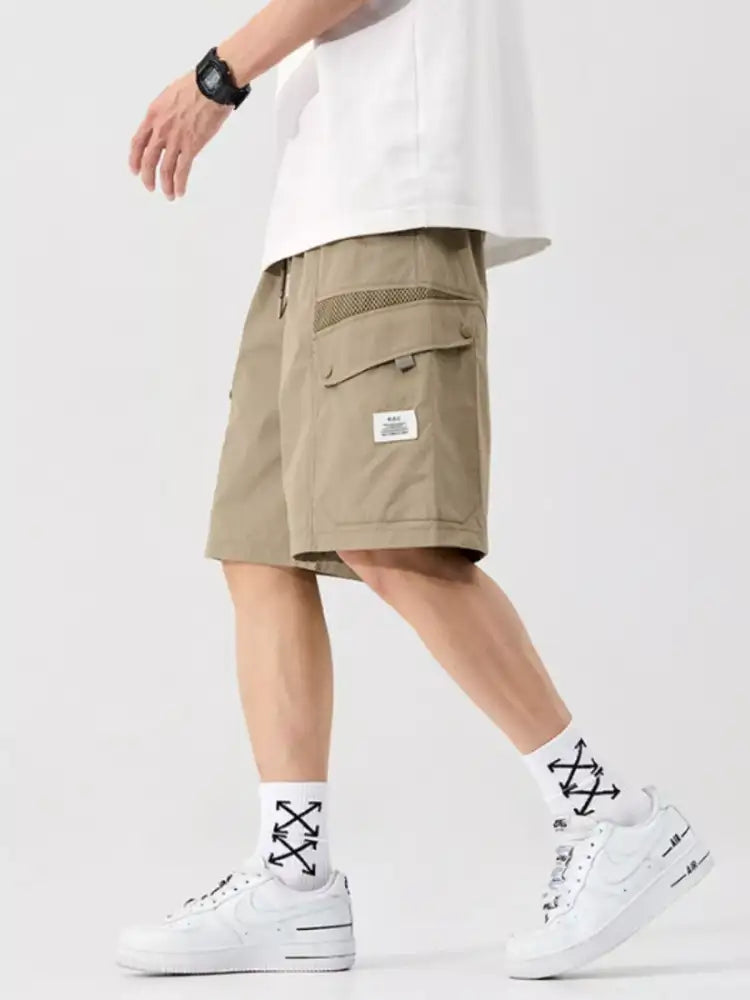 Men’s Plus Size Loose Fit Cargo Shorts