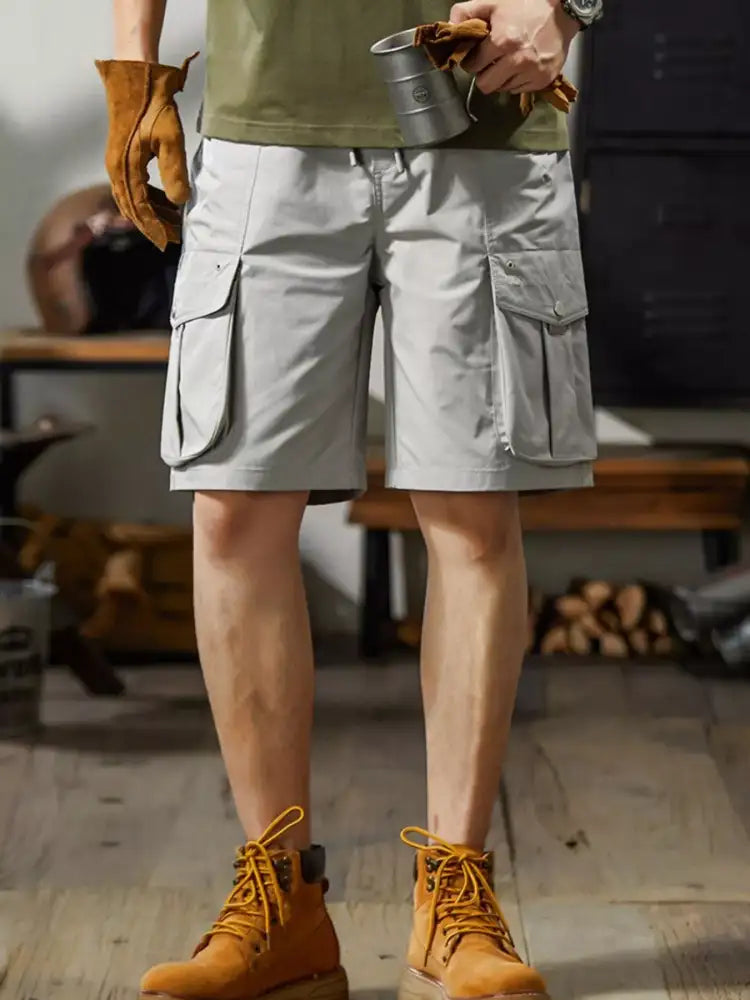 Men’s Plus Size Loose Fit Cargo Shorts