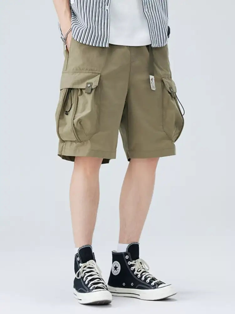 Men’s Plus Size Loose Fit Cargo Shorts
