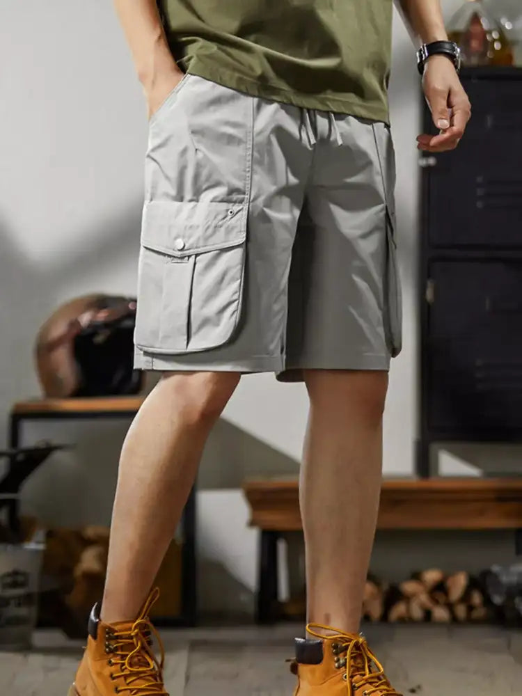 Men’s Plus Size Loose Fit Cargo Shorts