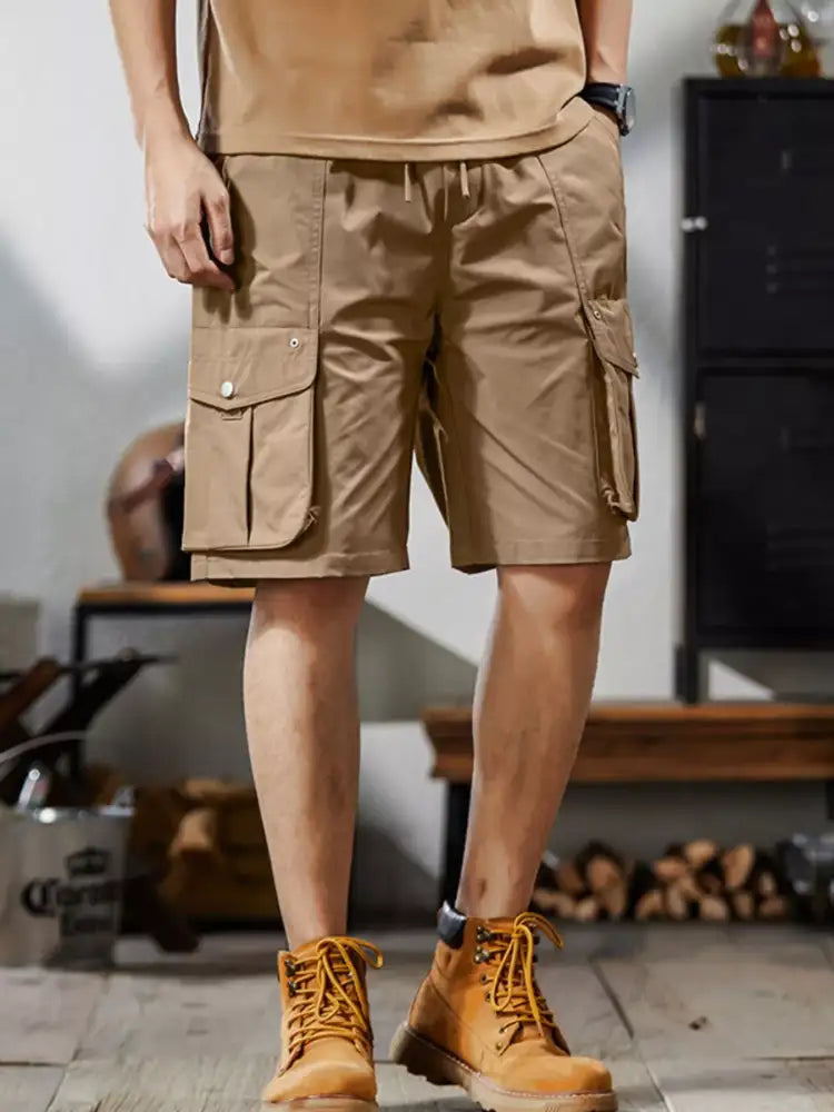Men’s Plus Size Loose Fit Cargo Shorts