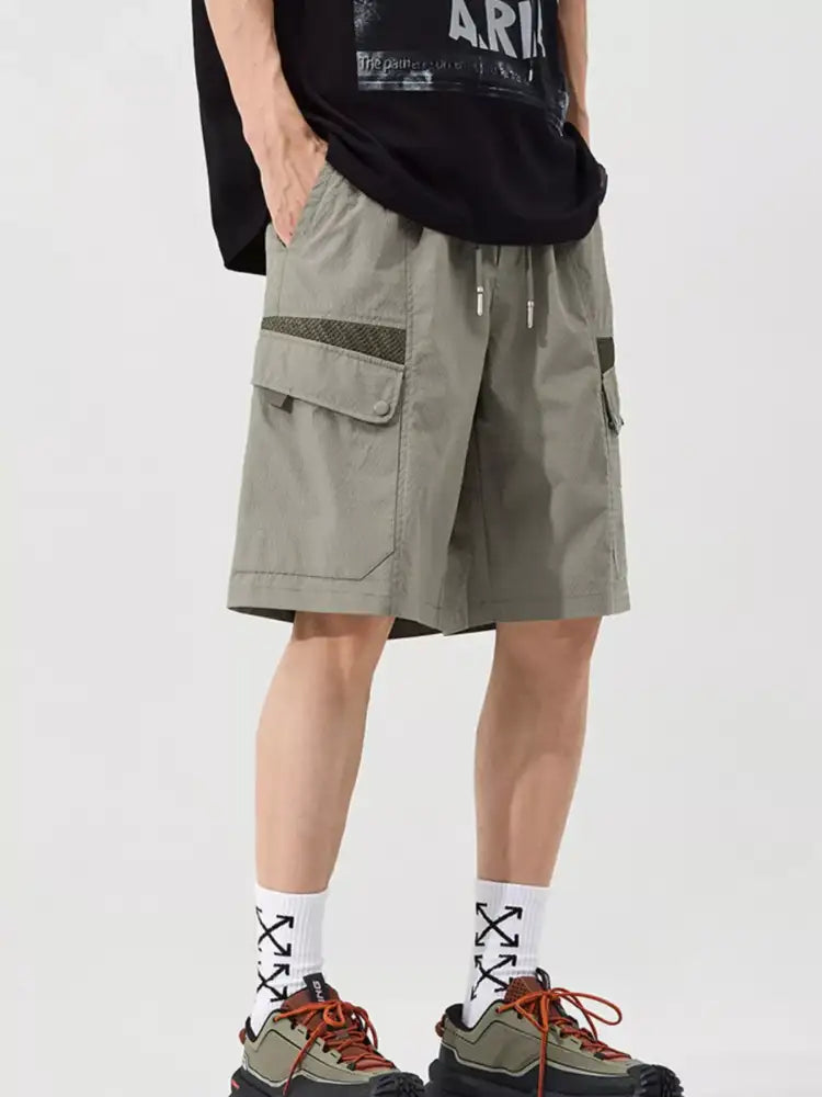 Men’s Plus Size Loose Fit Cargo Shorts