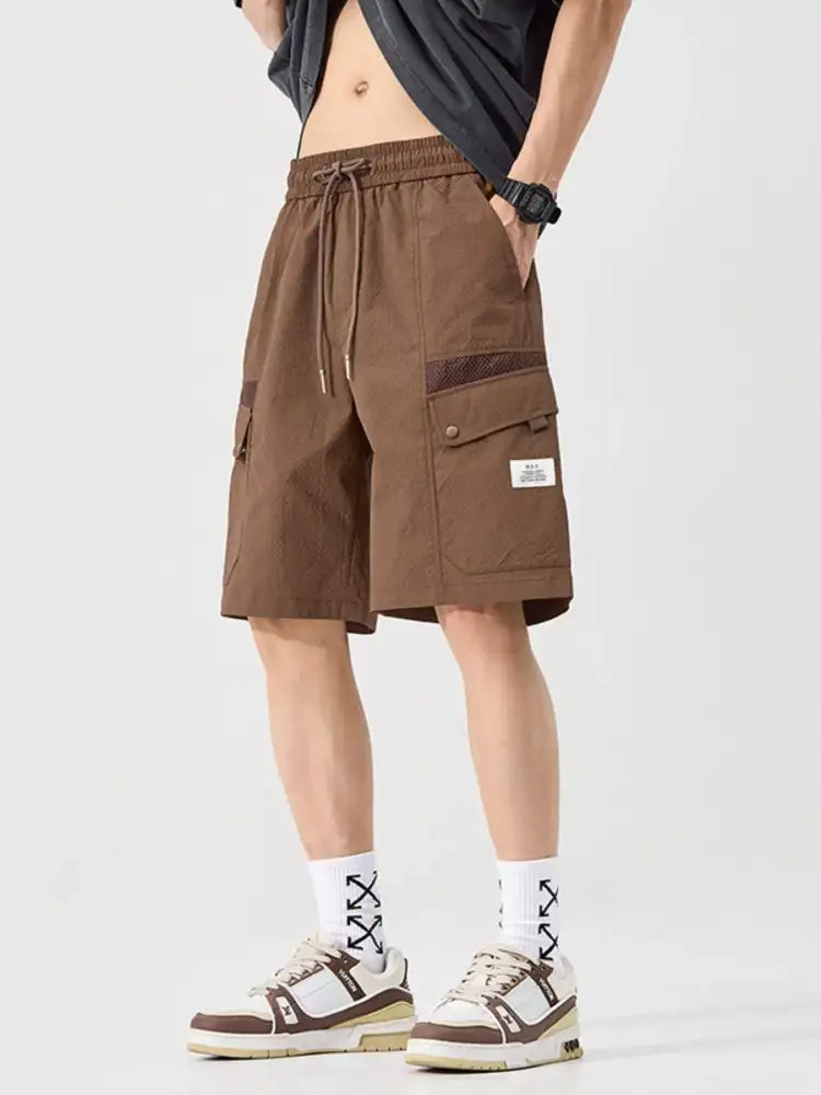 Men’s Plus Size Loose Fit Cargo Shorts