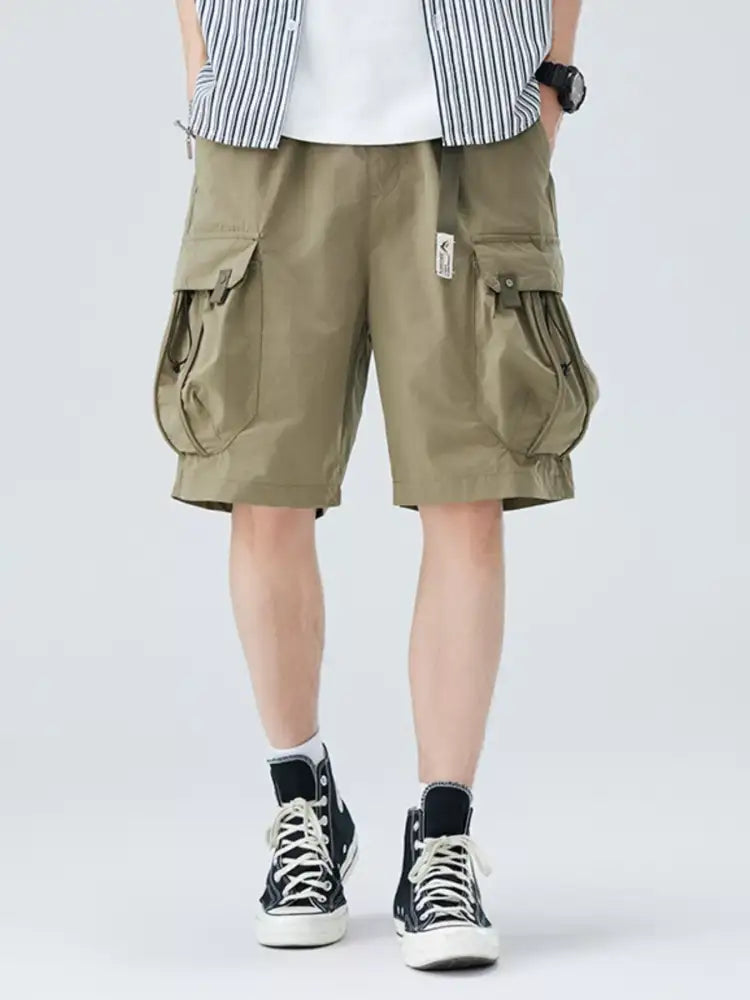 Men’s Plus Size Loose Fit Cargo Shorts