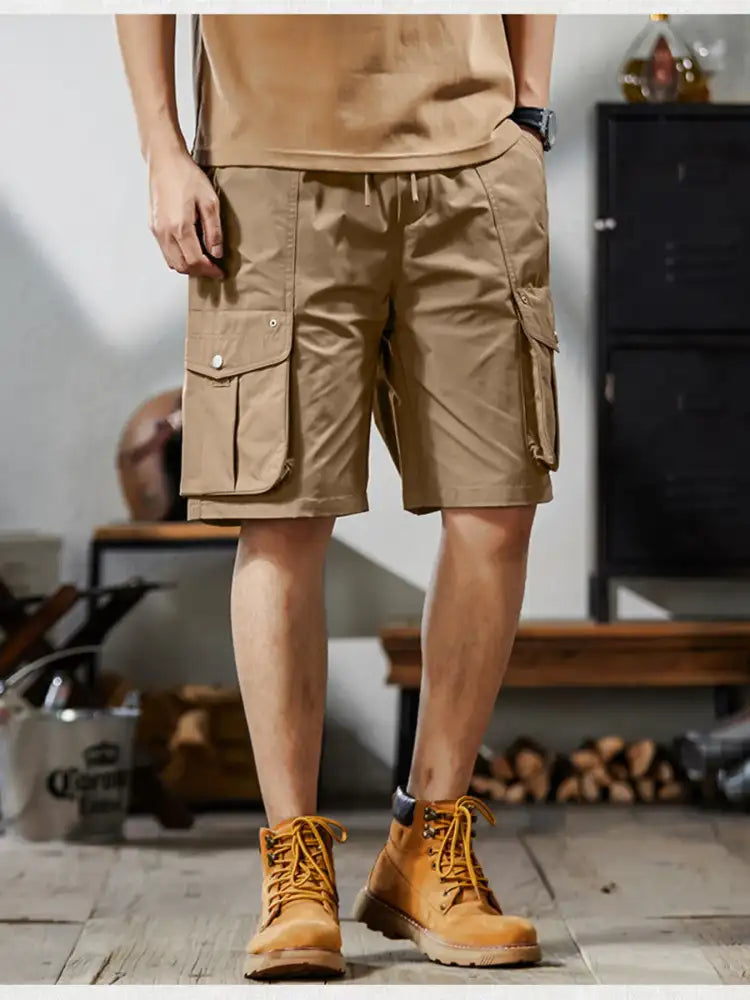 Men’s Plus Size Loose Fit Cargo Shorts