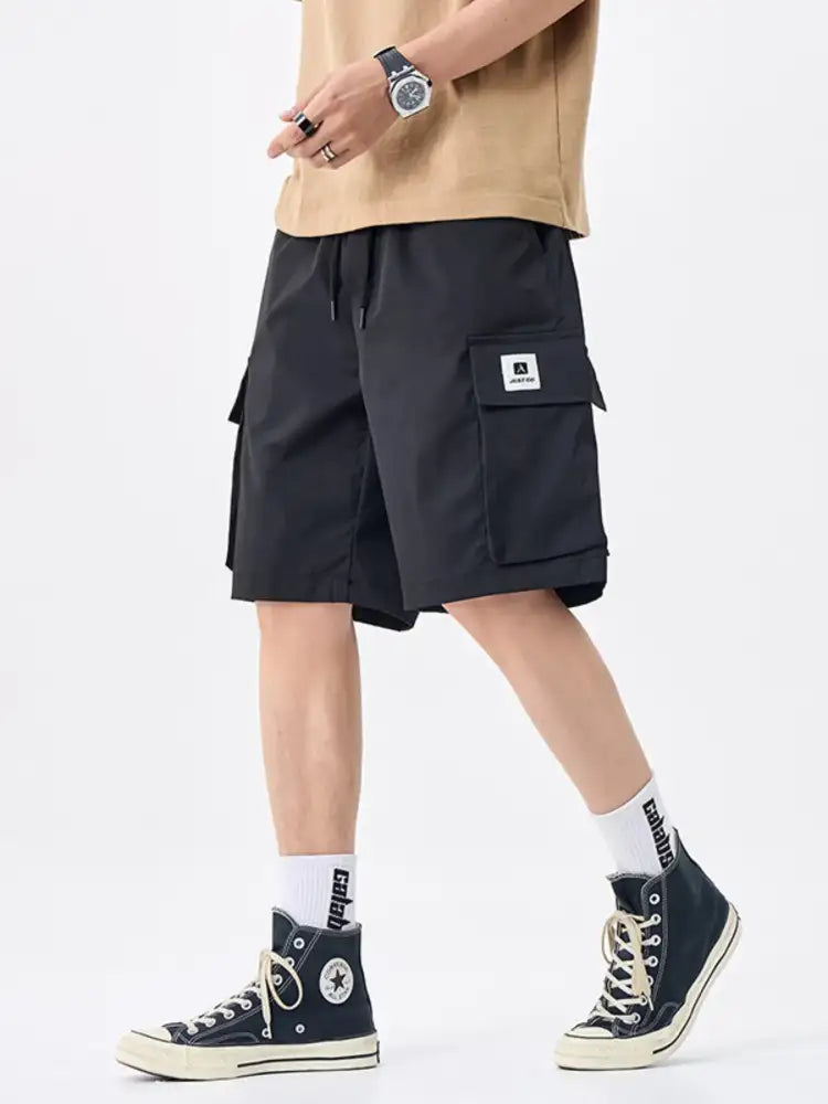 Men’s Plus Size Loose Fit Drawstring Shorts