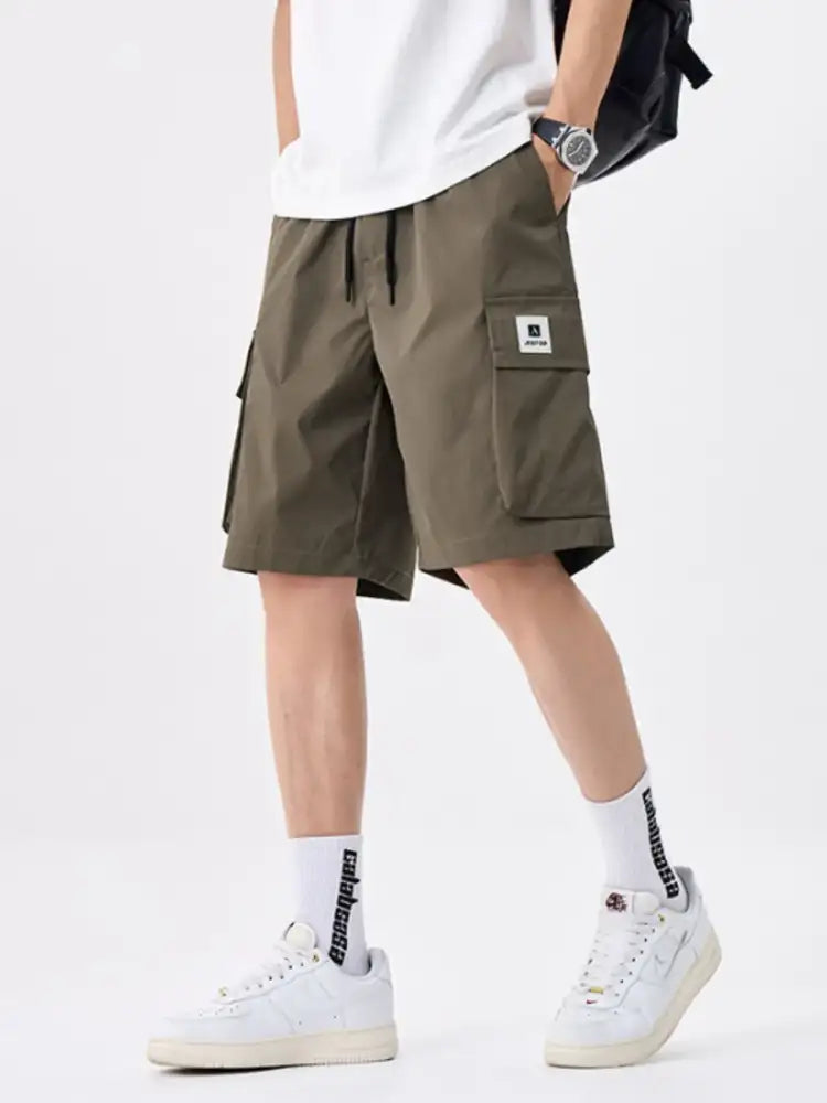 Men’s Plus Size Loose Fit Drawstring Shorts