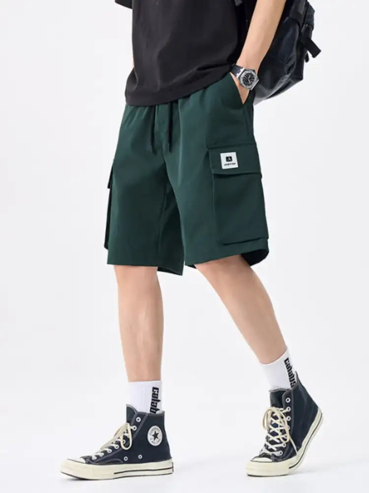 Men’s Plus Size Loose Fit Drawstring Shorts