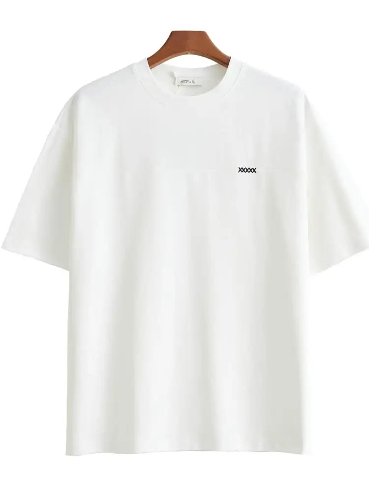 Men’s Plus Size Round Neck Short Sleeve T-Shirt