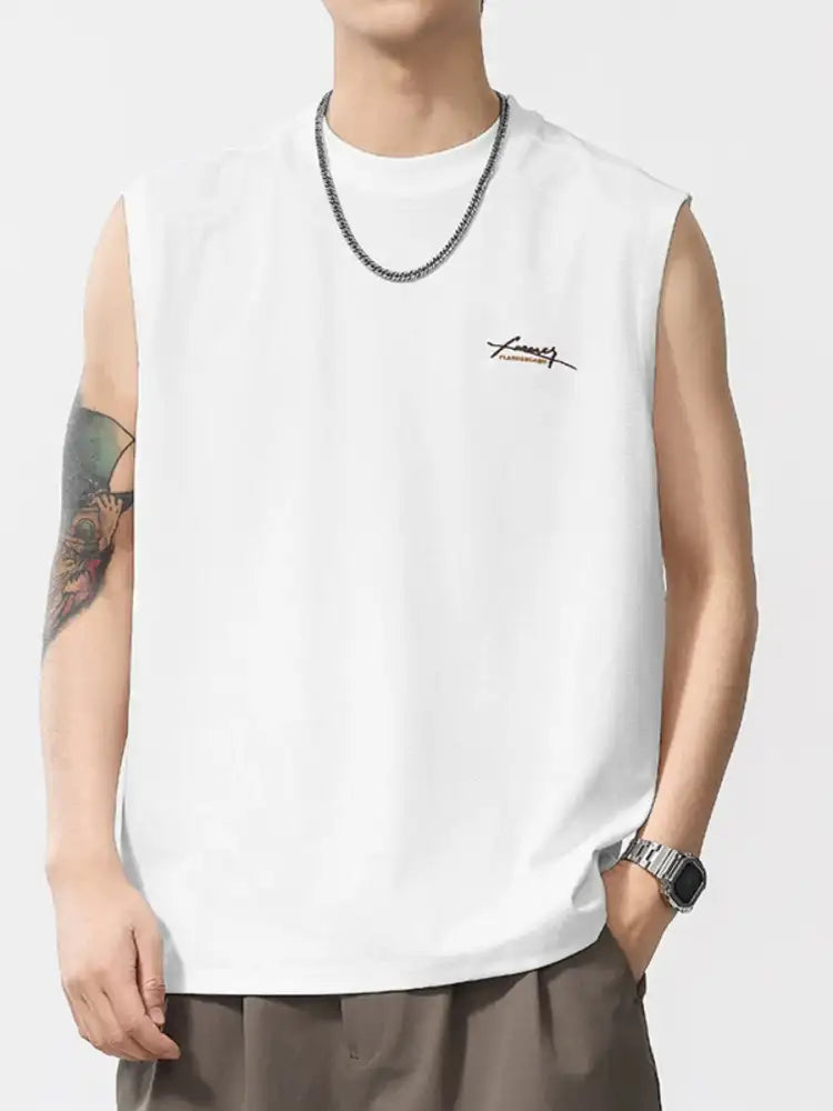 Men’s Plus Size Round Neck Tank