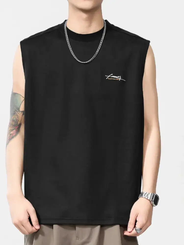 Men’s Plus Size Round Neck Tank