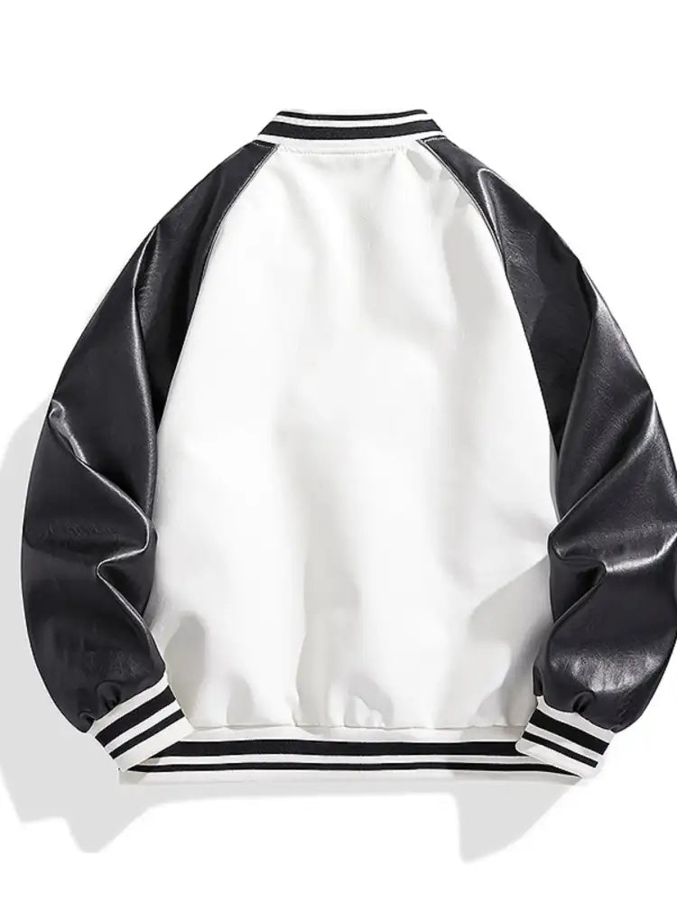 Men’s Plus Size Snap Down Long Sleeve Jacket