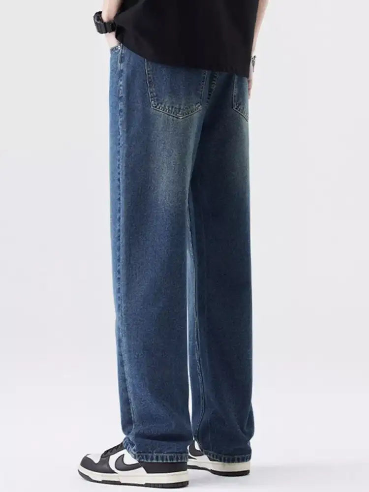 Men’s Plus Size Wide Leg Jeans