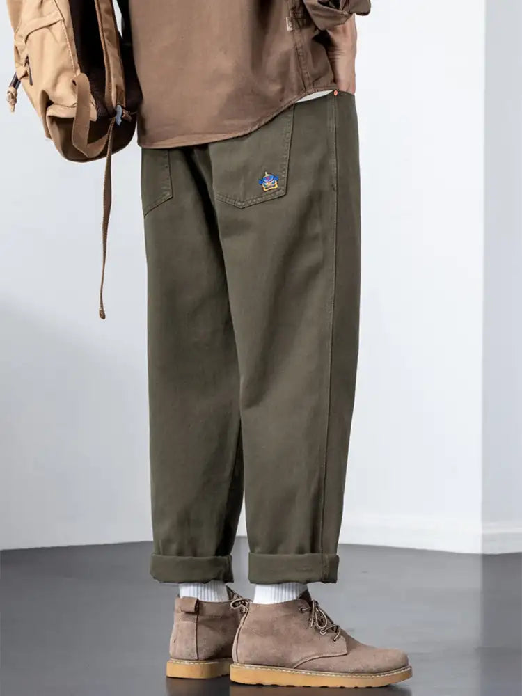 Men’s Plus Size Wide Leg Pants