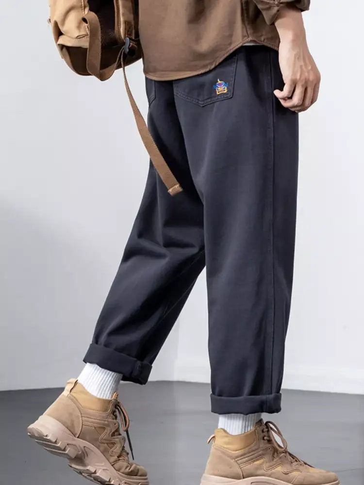 Men’s Plus Size Wide Leg Pants
