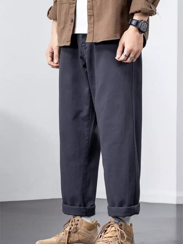 Men’s Plus Size Wide Leg Pants