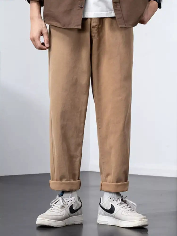 Men’s Plus Size Wide Leg Pants