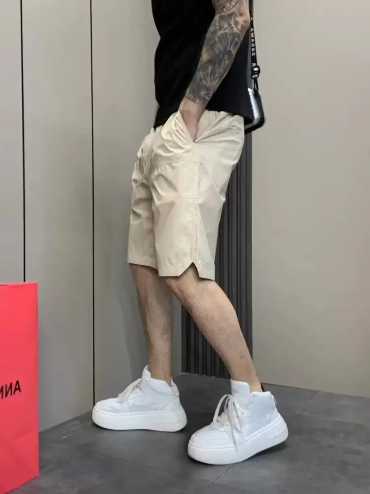 Men’s Plus Size Wide Leg Shorts