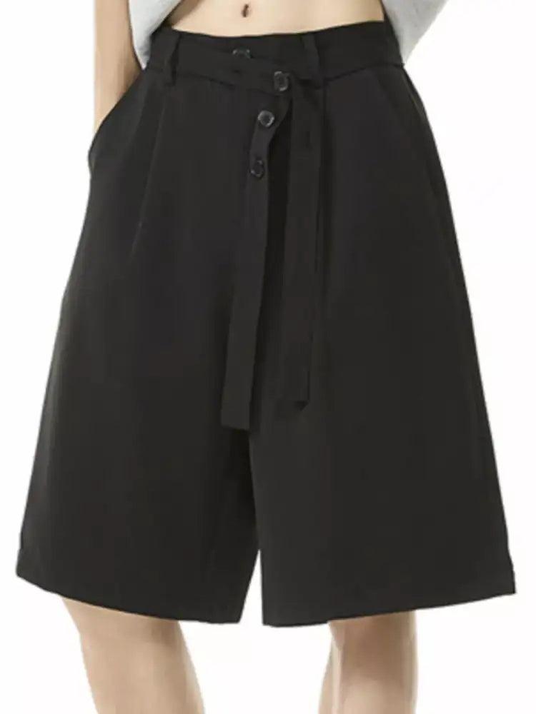 Men’s Plus Size Wide Leg Shorts