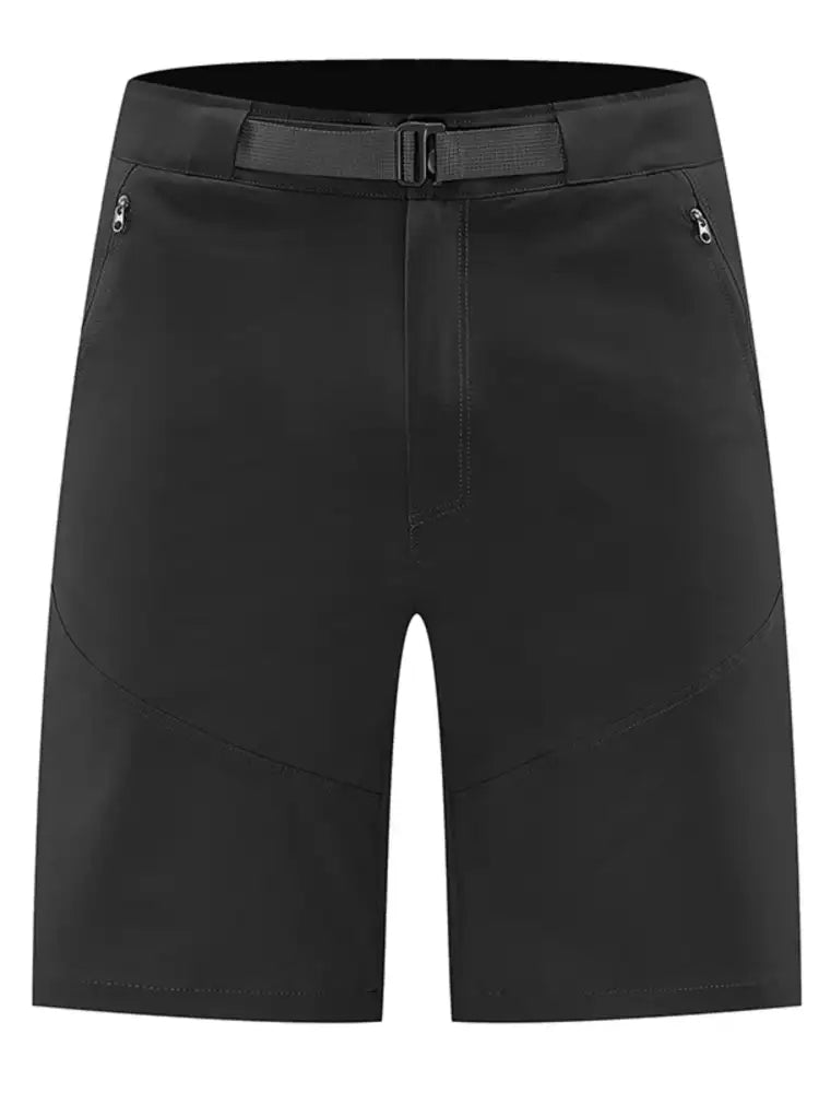 Men’s Plus Size Zip Detail Shorts