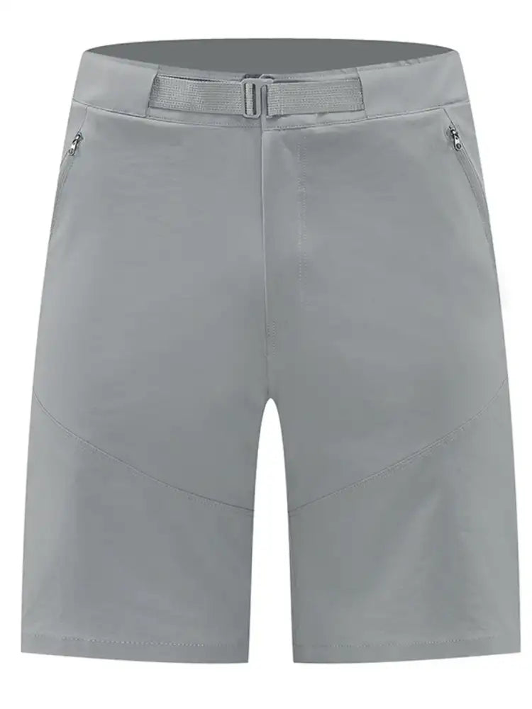 Men’s Plus Size Zip Detail Shorts