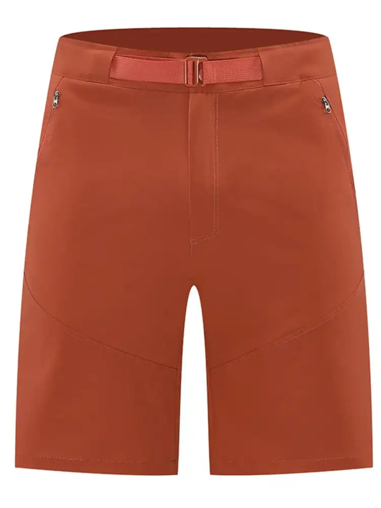 Men’s Plus Size Zip Detail Shorts
