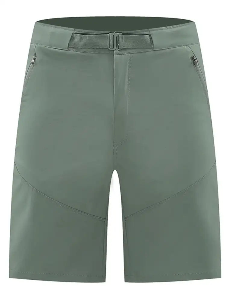 Men’s Plus Size Zip Detail Shorts