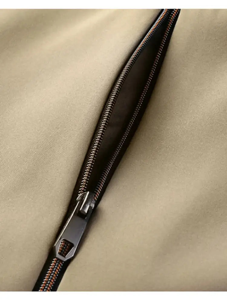 Men’s Plus Size Zip Up Long Sleeve Jacket