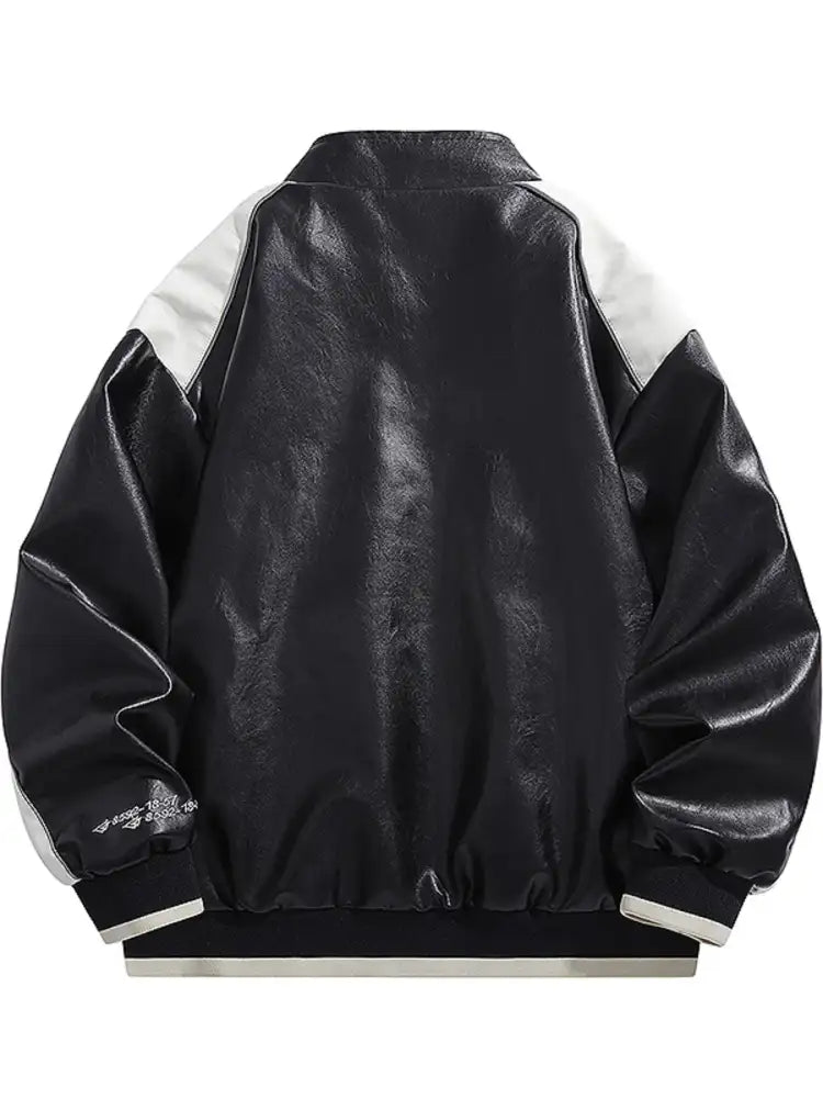 Men’s Plus Size Zip Up Long Sleeve Jacket