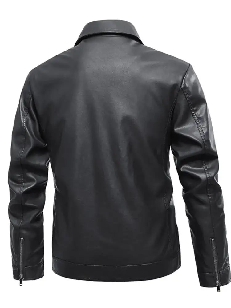 Men’s Plus Size Zip Up Long Sleeve Jacket