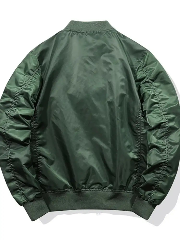 Men’s Plus Size Zip Up Long Sleeve Jacket