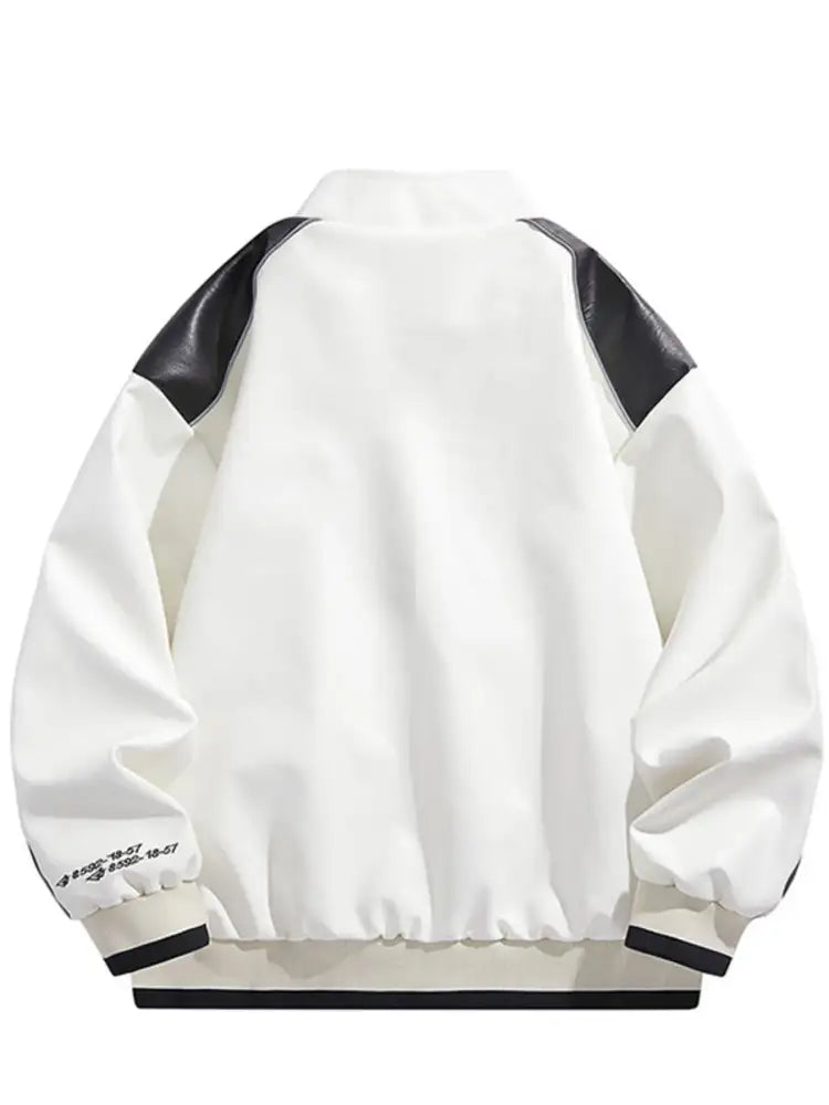 Men’s Plus Size Zip Up Long Sleeve Jacket