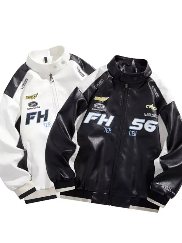 Men’s Plus Size Zip Up Long Sleeve Jacket