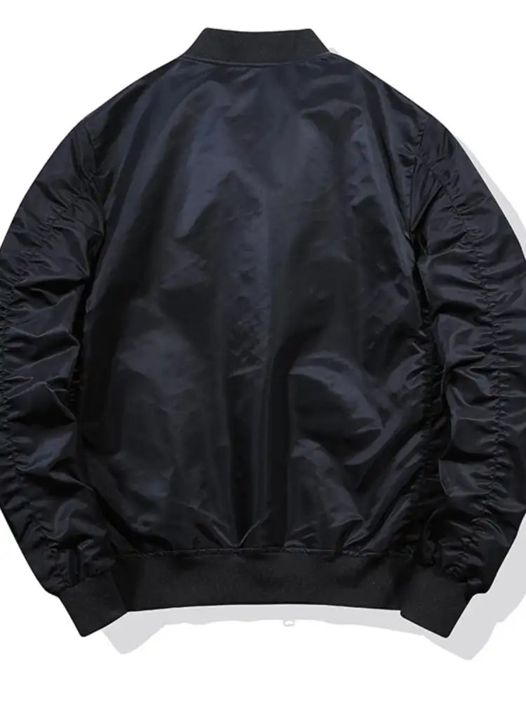 Men’s Plus Size Zip Up Long Sleeve Jacket