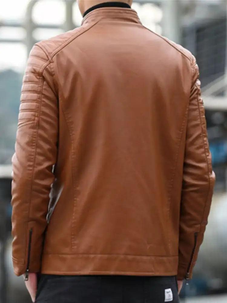 Men’s Plus Size Zip Up Long Sleeve Jacket